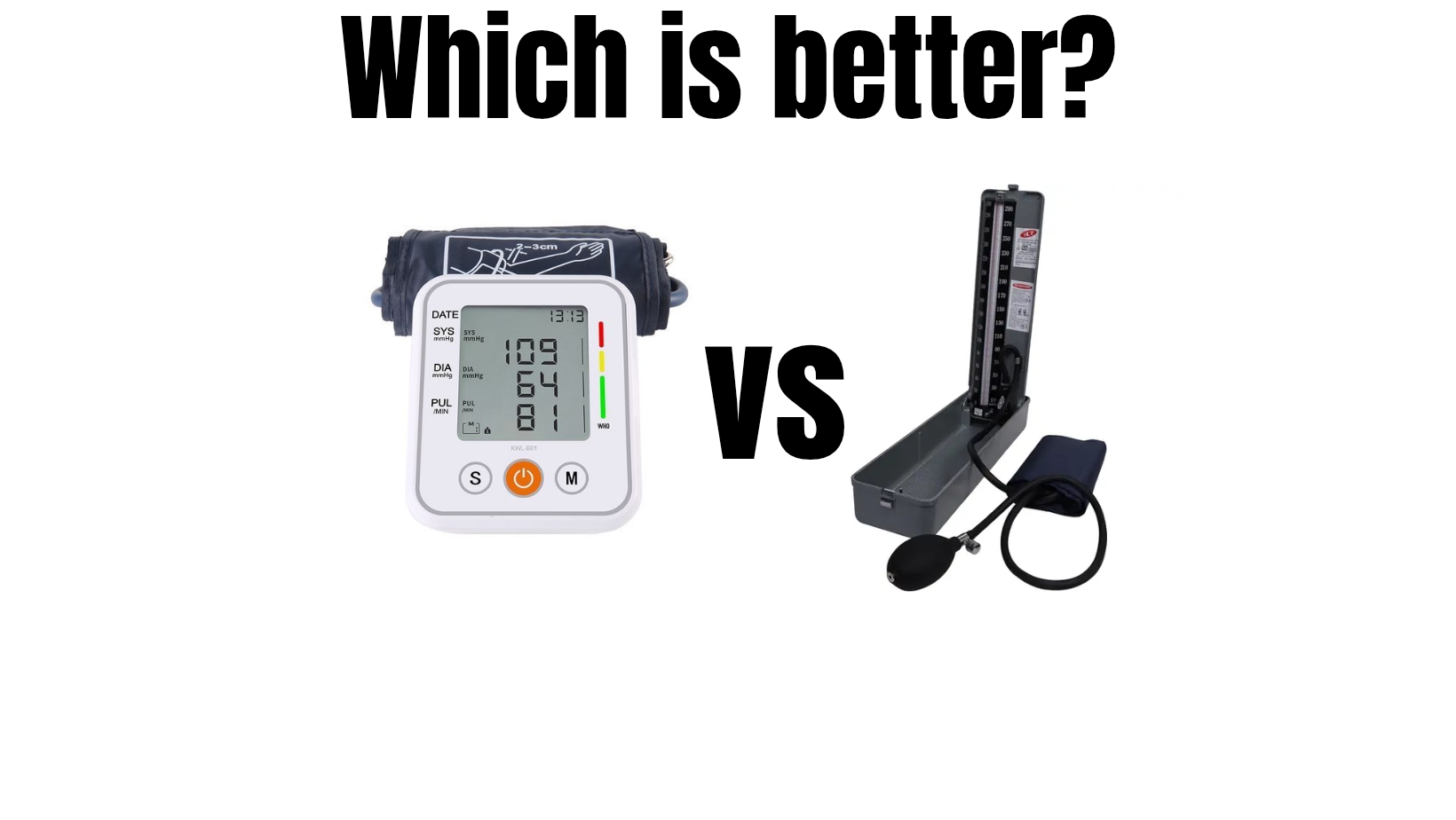 Digital vs. Manual Blood Pressure Monitor: Which Is More Accurate and Better for Home Use?