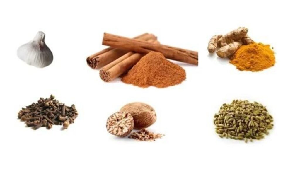 Different spices