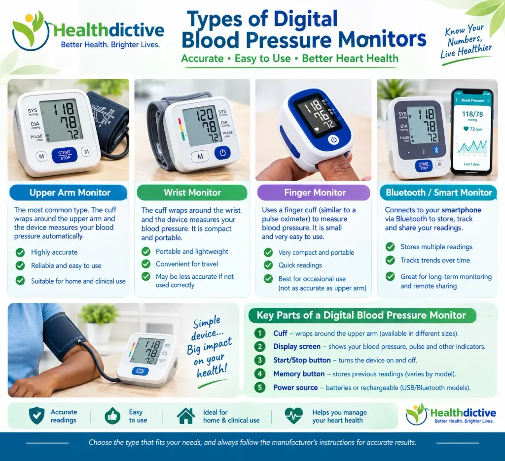 Blood Pressure Monitors: Manual vs. Digital and How to Choose 5 digital blood pressure monitor