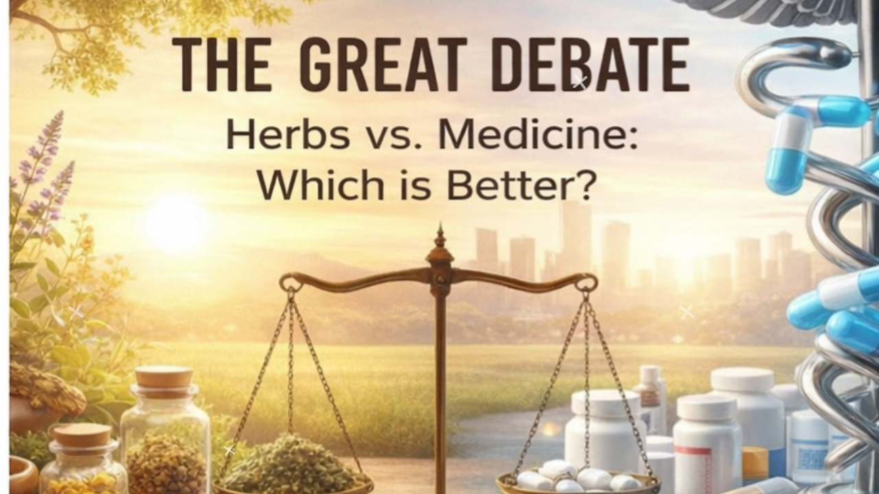 Herbs vs Medicine