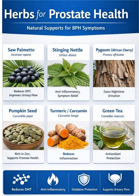 herbal remedies  for prostate health