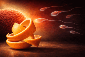 orange peel for male fertility