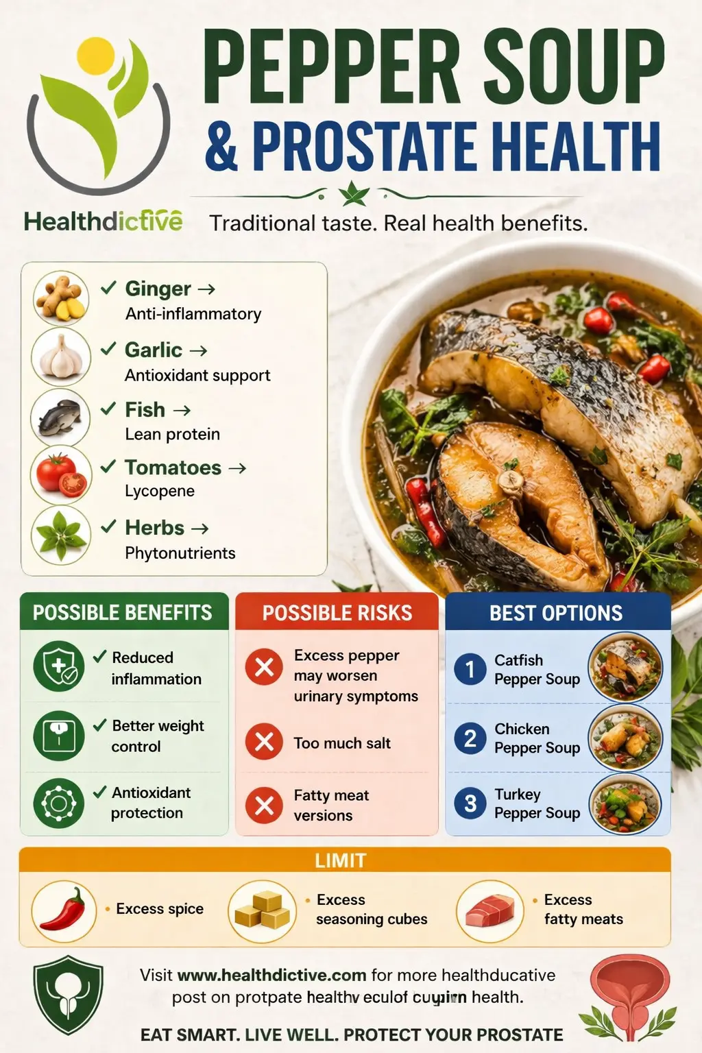Is Pepper Soup Good for Prostate Health? A Science-Backed Guide for Nigerian Men 5 is pepper soup good for prostate health
