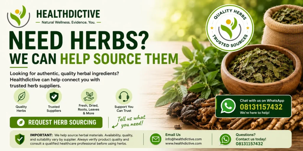 Herbs sourcing