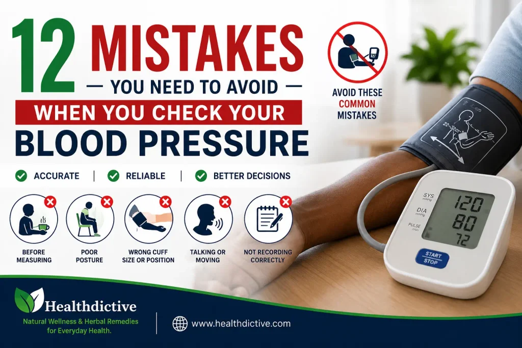 Blood pressure mistakes